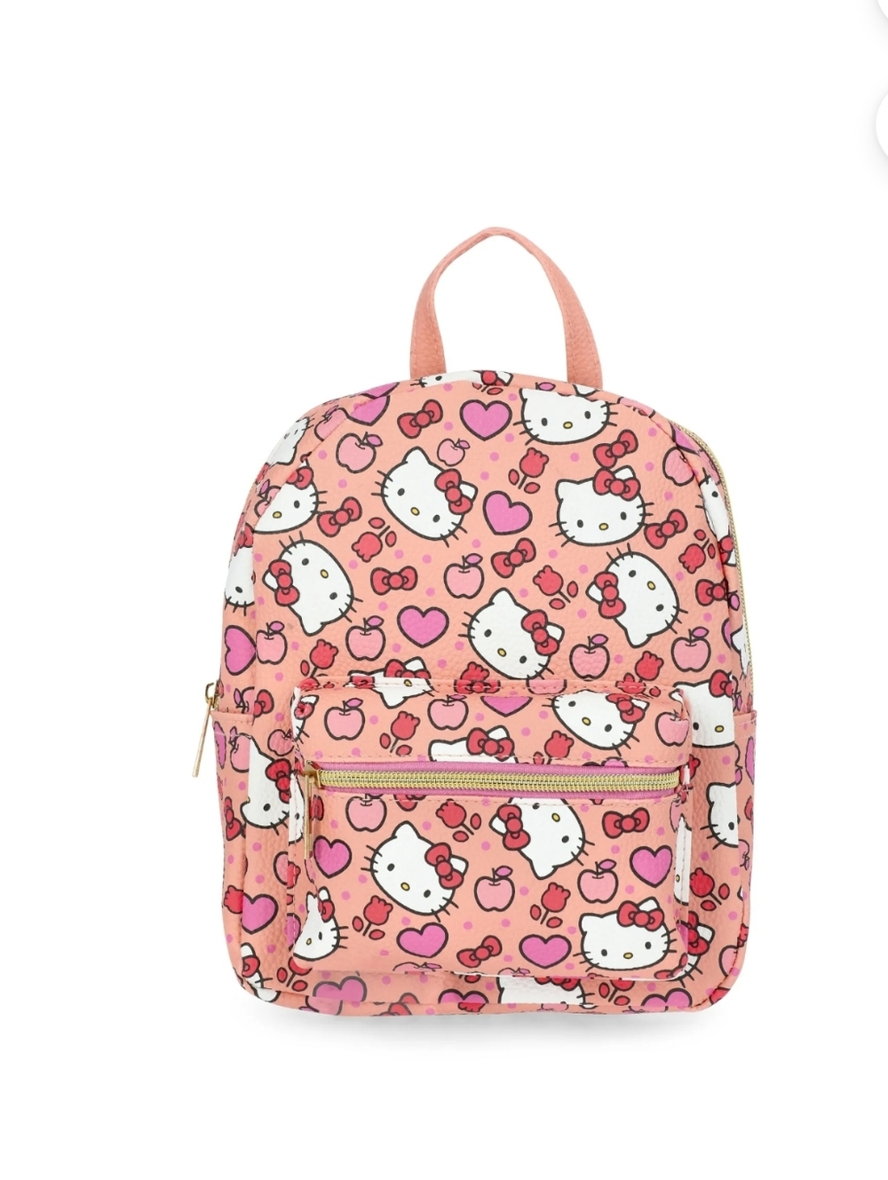 Sanrio Hello Kitty Girls Faux Leather Mini Backpack